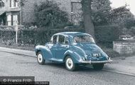 Morris Minor 1000 In Princess Road c.1960, Strensall