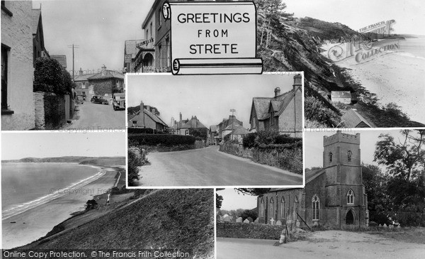 Photo of Strete, Composite c.1955