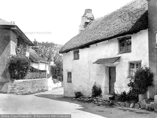 Photo of Strete, Old Cottage 1925