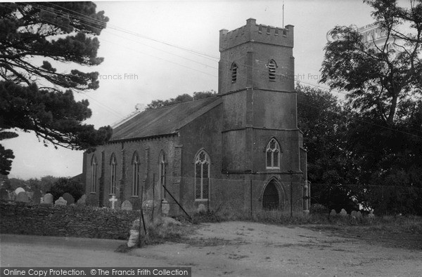 Photo of Strete, St Michael's Church c.1955