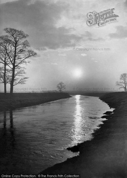 Photo of Stretford, The River Mersey c.1930