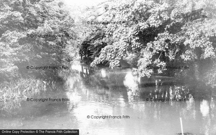 Photo of Stretton, The River Dove c.1960