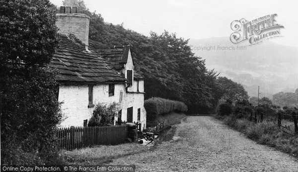 Photo of Strines, Peeres Cottages c.1950