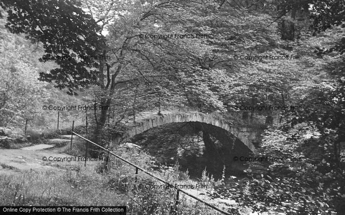 Photo of Strines, The Roman Bridge c.1950