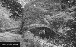 The Roman Bridge c.1950, Strines