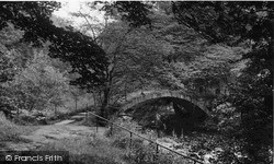 The Roman Bridge c.1950, Strines