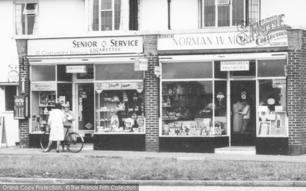 Photo of Strood Green, Post Office And Shop 1963