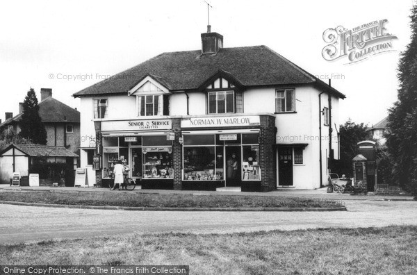Photo of Strood Green, The Shops 1963