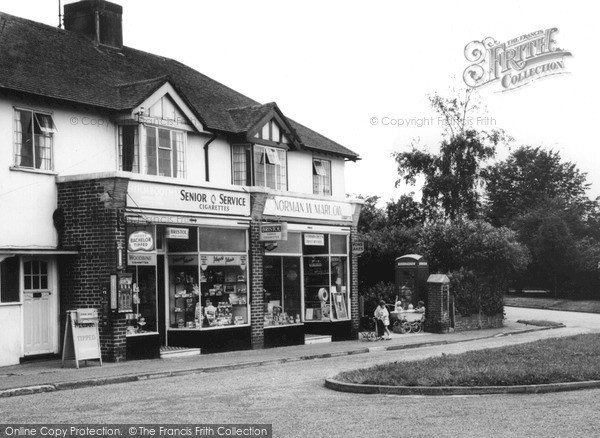 Photo of Strood Green, The Shops 1963