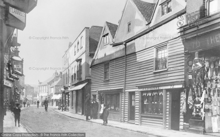 Photo of Strood, High Street c.1905