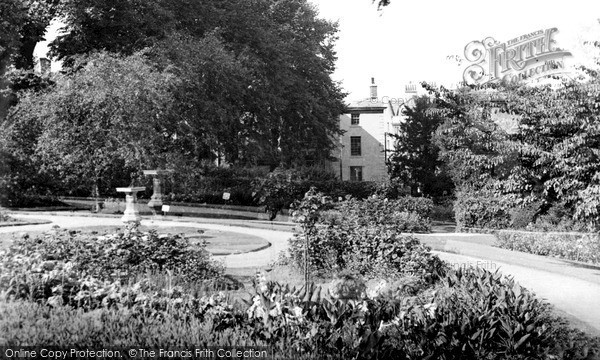 Photo of Stroud Bank Gardens c 1960 Francis Frith