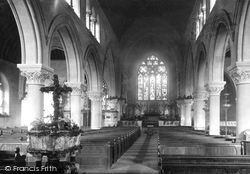Church, Nave East 1890, Stroud