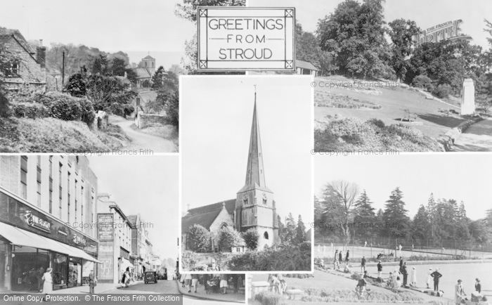 Photo of Stroud, Composite c.1955