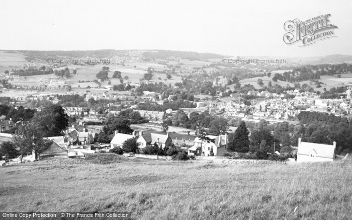 Photo of Stroud, From Rodborough Common c.1960