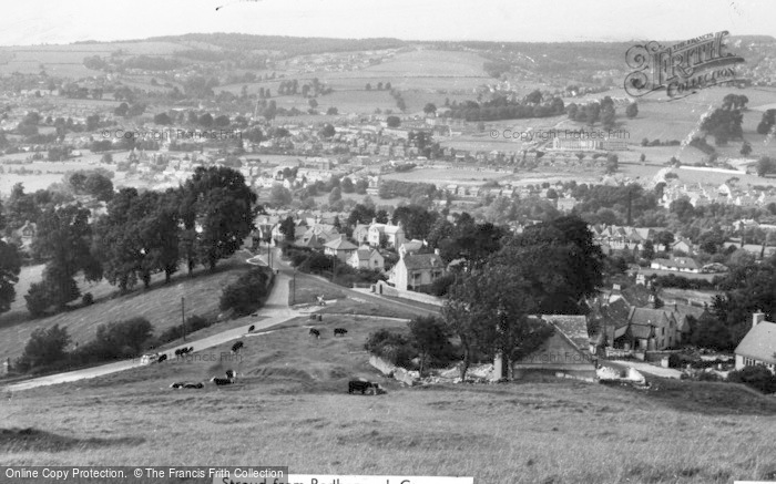 Photo of Stroud, From Rodborough Common c.1965