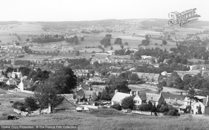 Photo of Stroud, From Rodborough Common c.1965