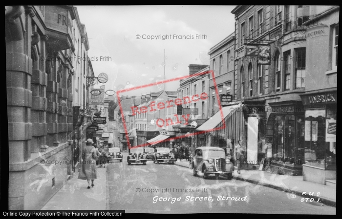 Photo of Stroud, George Street c.1955