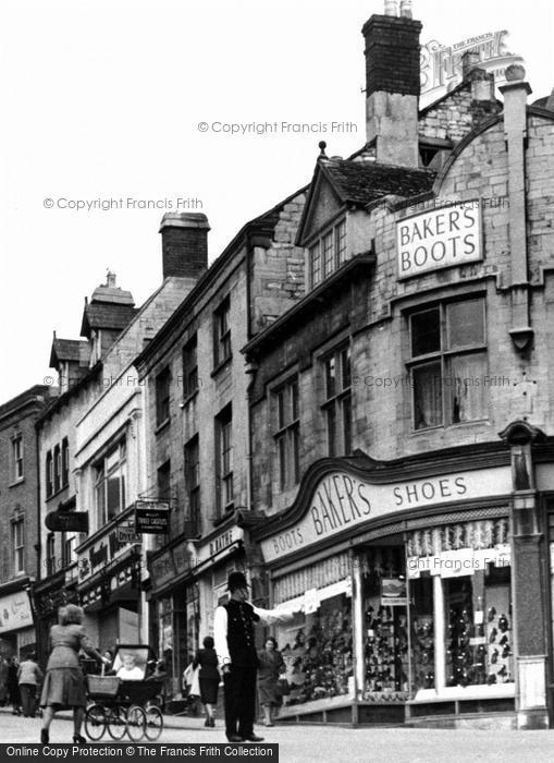 Photo of Stroud, High Street, Baker's Boots c.1950