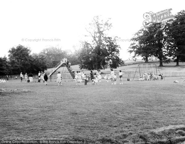 Photo of Stroud, Stratford Park, The Children's Playground c.1965