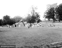 Stratford Park, The Children's Playground c.1965, Stroud