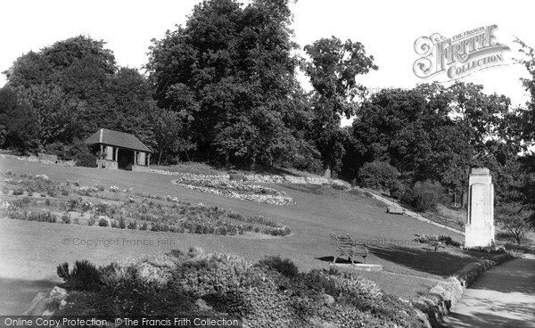 Photo of Stroud, the Park Gardens c1955
