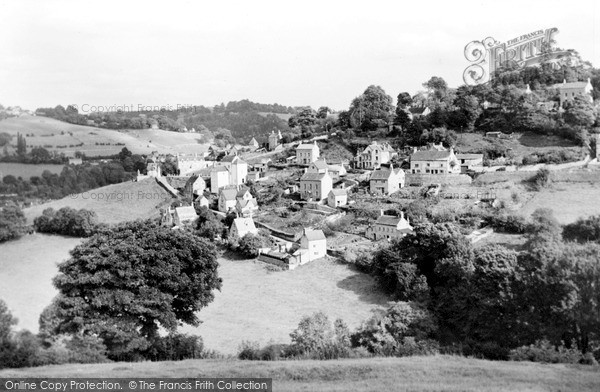 Photo of Stroud, View From Burleigh c.1955