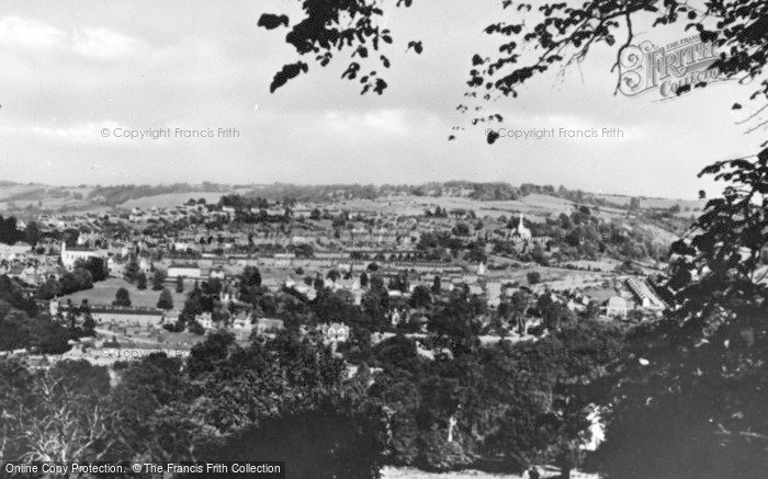 Photo of Stroud, View Of Upper Stroud c.1955