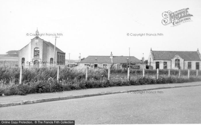 Photo of Stuartfield, Church, Cottages And Church Hall c.1950