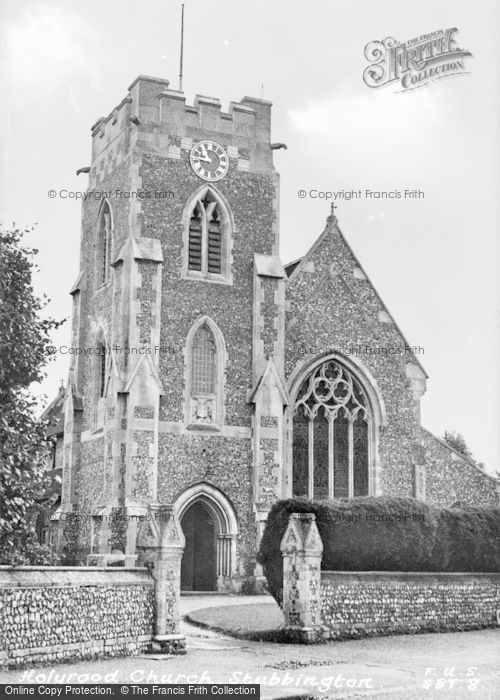Photo of Stubbington, Holyrood Church c.1955