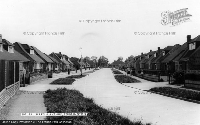 Photo of Stubbington, Martin Avenue c.1965