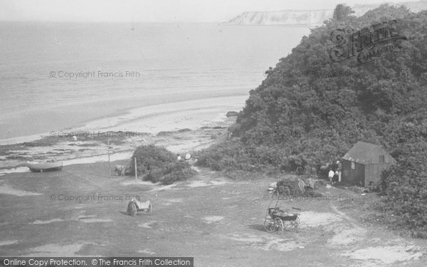 Photo of Studland, Bay, Carts 1894