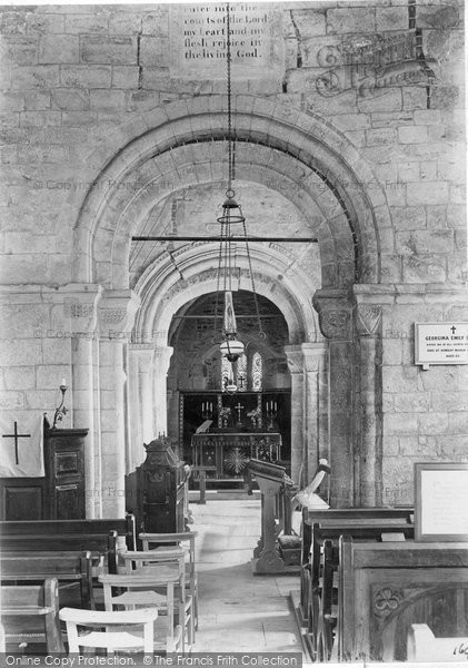 Photo of Studland, Church Interior 1869