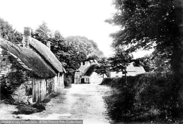 Photo of Studland, New Inn 1890