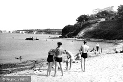 On The Beach c.1950, Studland