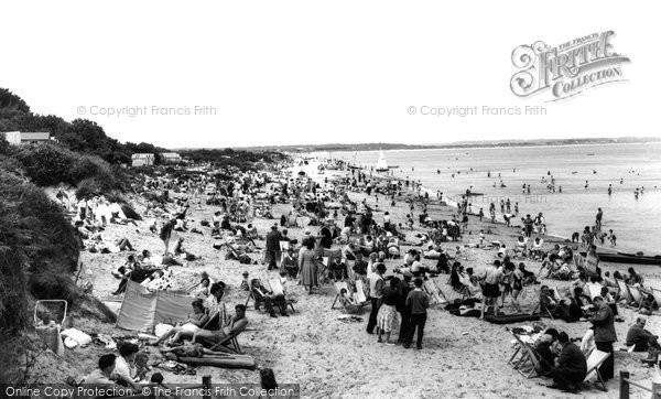 Photo of Studland, The Beach c.1960