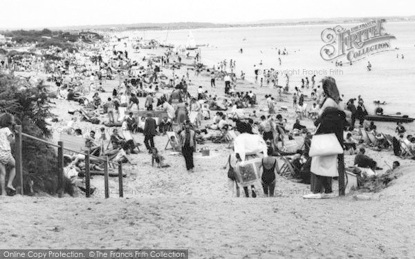 Photo of Studland, The Beach c.1960