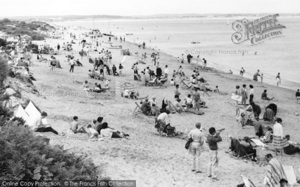 Photo of Studland, The Beach c.1960