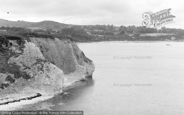Photo of Studland, The Cliffs c.1950