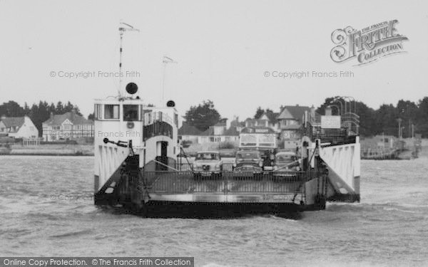 Photo of Studland, The Ferry c.1960