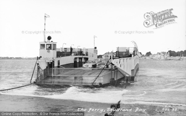 Photo of Studland, The Ferry c.1960
