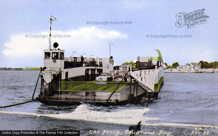 Photo of Studland, The Ferry c.1960