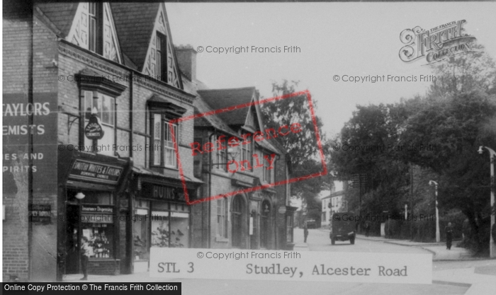 Photo of Studley, Alcester Road c.1955