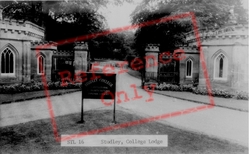 College Lodge c.1960, Studley