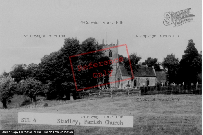 Photo of Studley, Parish Church c.1955