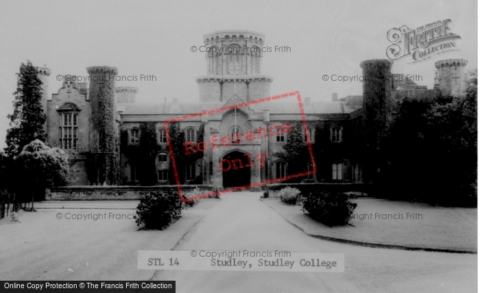Photo of Studley, Studley College c.1960