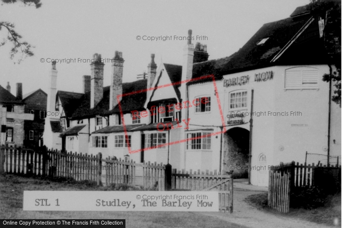 Photo of Studley, The Barley Mow c.1960