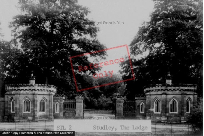 Photo of Studley, The Lodge c.1955