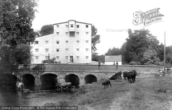 Photo of Sturry, Bridge And Mill 1899