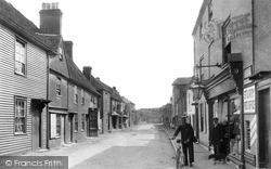 Street And Post Office 1899, Sturry