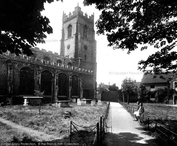 Photo of Sudbury, All Saints Church 1932